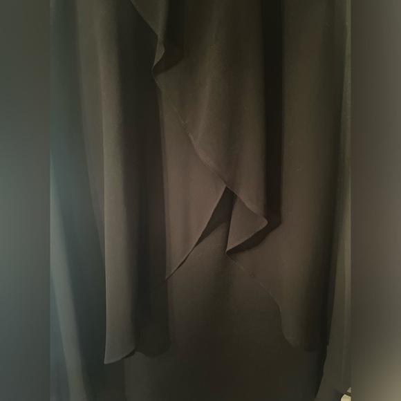 Calvin Klein Scuba with Chiffon Layover - Picture 2 of 3